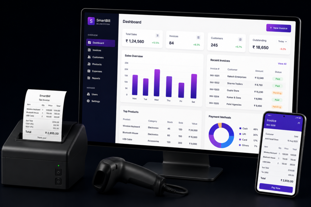 Lak Billing Software Demo